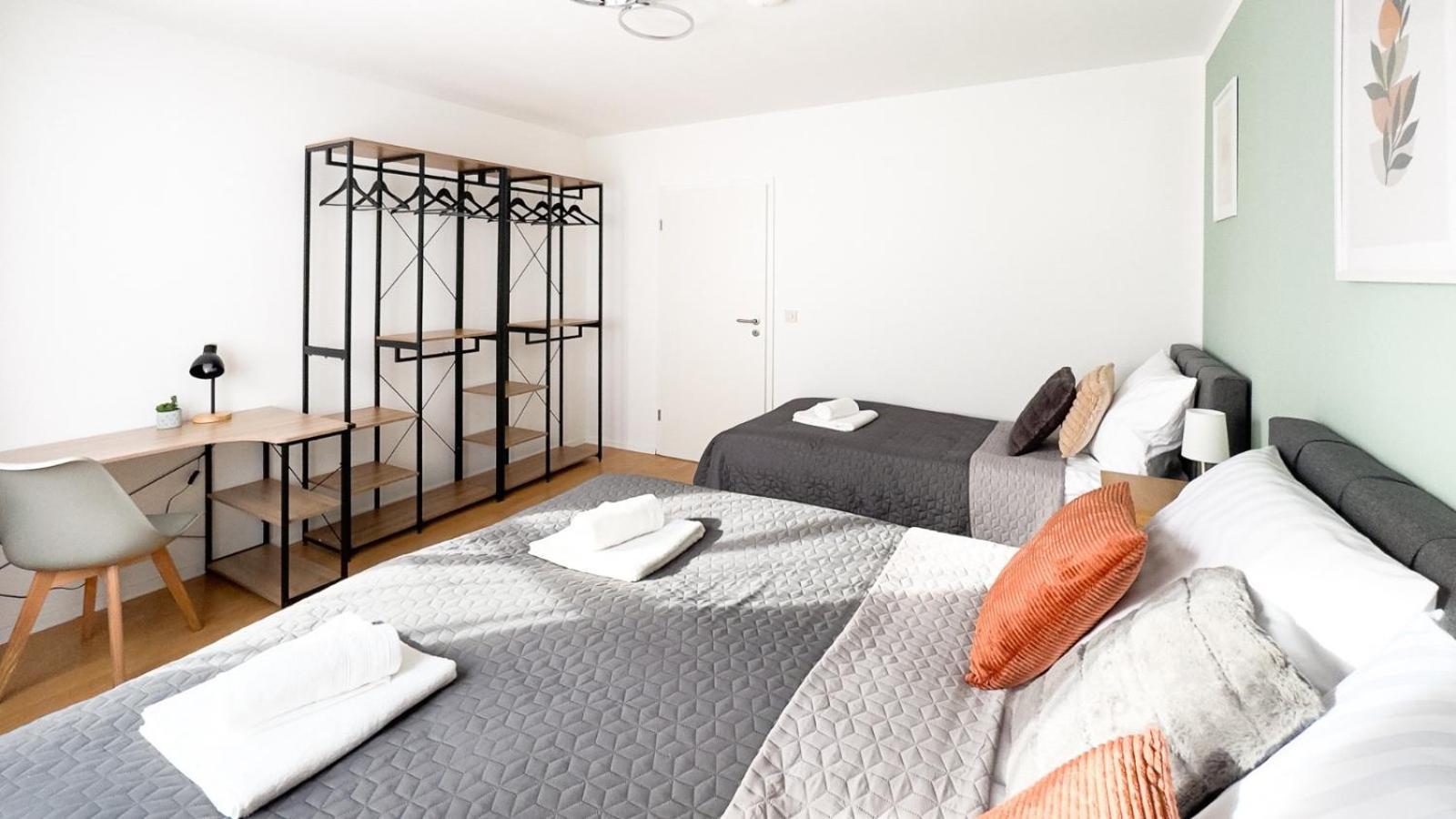 Neu - Zentrum, 3 Zi, Free Tiefgarage, Smart Tv, Wlan Appartement Augsburg Buitenkant foto